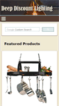 Mobile Screenshot of deepdiscountlighting.com